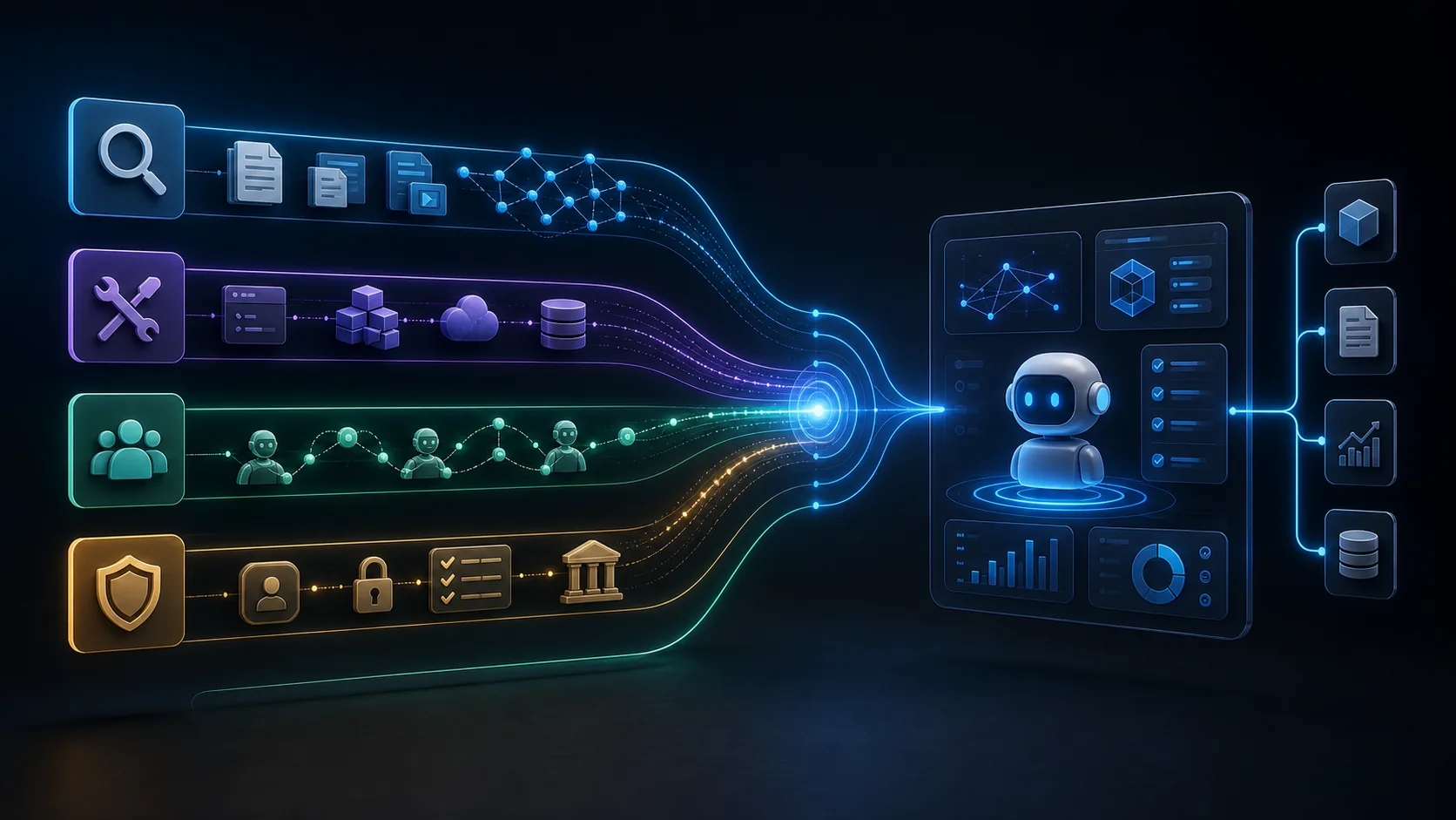 Side-by-side comparison of major AI agent protocols